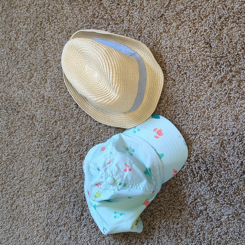 Boys summer accessories bundle 0 to 9 months